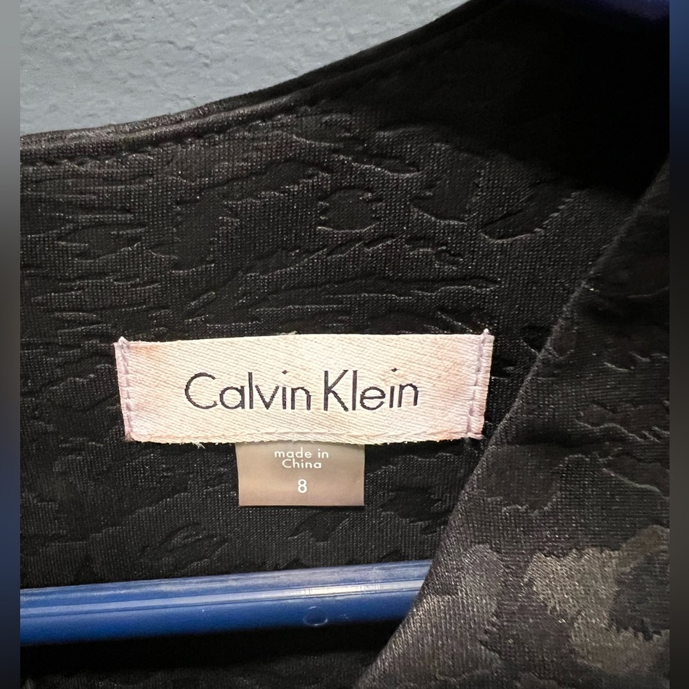 Calvin Klein Dress, Size 8, Black.